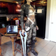 Image for article titled This Amazing Life-Sized Mass Effect Party Member Is Made of Paper